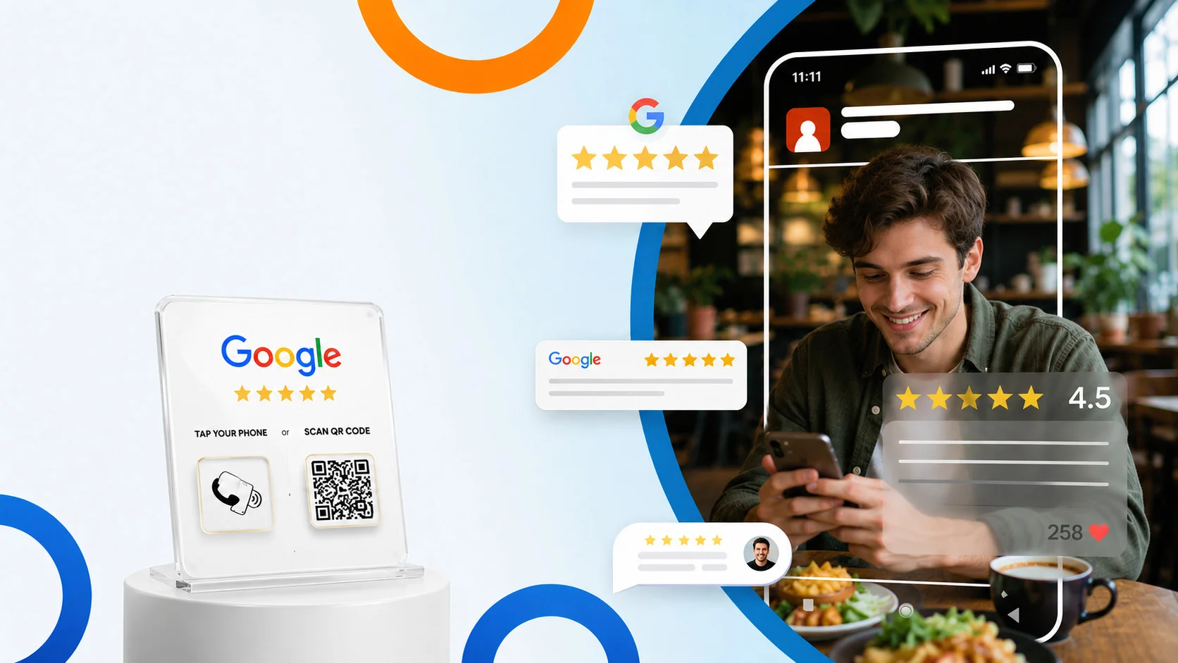 Best practices for using a Google review badge