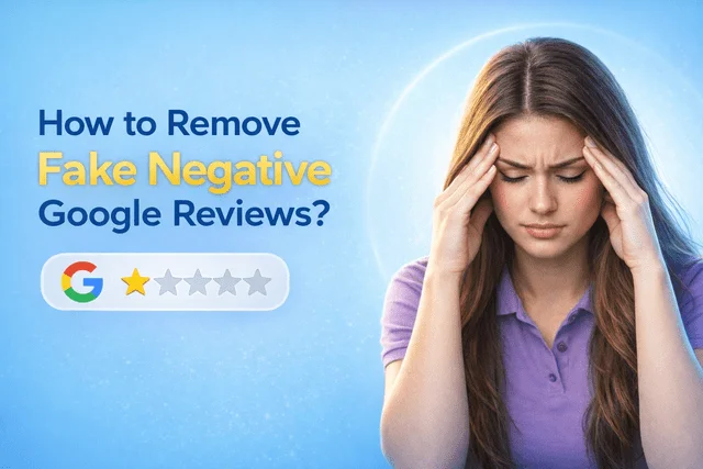 how to remove fake negative google reviews